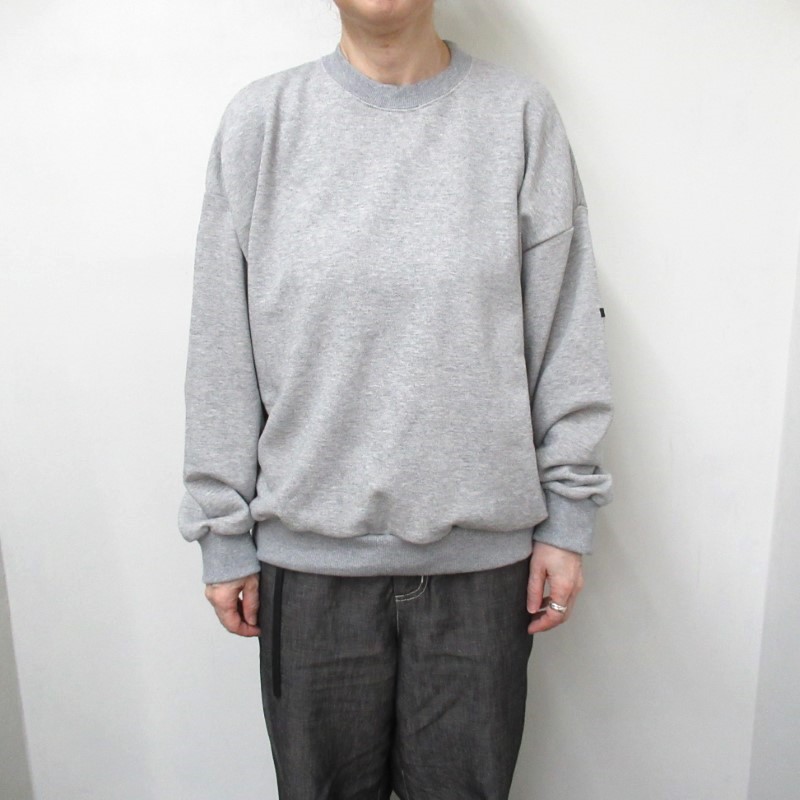 MidiUmi ワイドスウェットプルオーバー /GY91 【日本製】